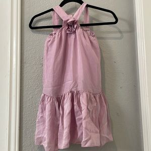 Crewcuts size 6/7 100% silk lavender dress